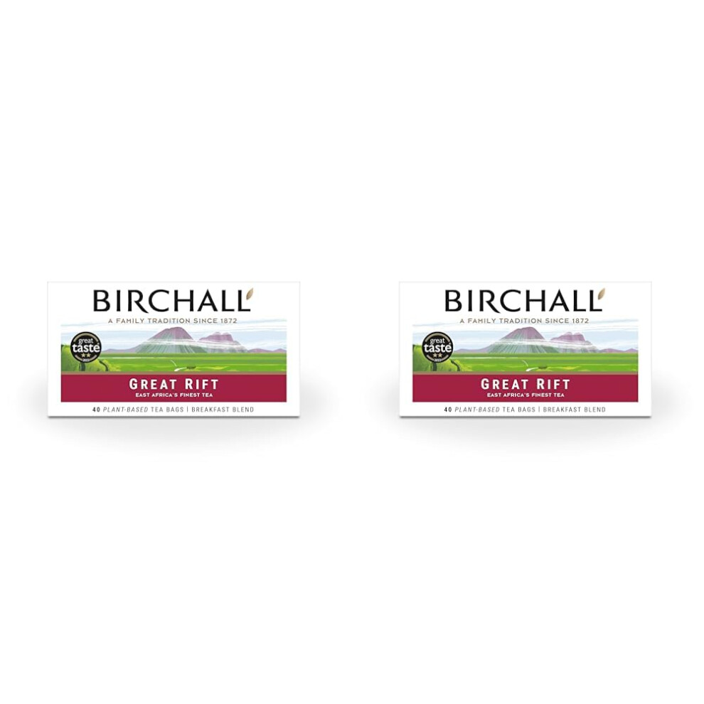 Birchall Great Rift Breakfast Blend Tea Bags English Breakfast Tea Bursting