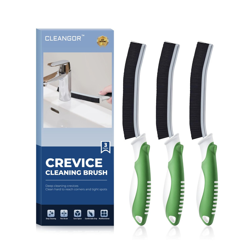 Cleangor Crevice Cleaning Brushes Uk Grout Cleaner Brush For Small Spaces T