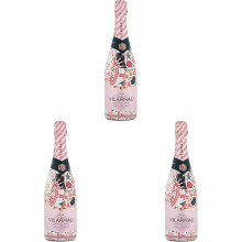 Vilarnau Brut Rose Reserva Organic Cava Vegan Spanish Sparkling Wine 75cl