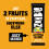 Zombie Fruit Bars Raspberry  Mango 10 Bars 2 Flavours 100 Dried Fruit Healt 3