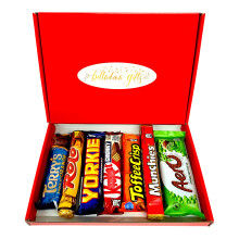Celebrate Every Moment Letterbox Friendly Chocolate Gift Box 7 Full Sized