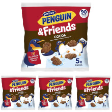 McVities Mini Penguin  Friends Biscuits Crunchy Cocoa Multipack of 20 x 20