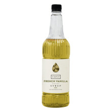 Simply French Vanilla Syrup Vegan  Nut Free Flavoured Syrup for Coffee Cock
