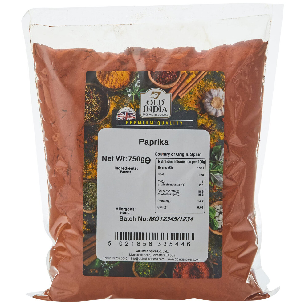 Old India Paprika 750 G