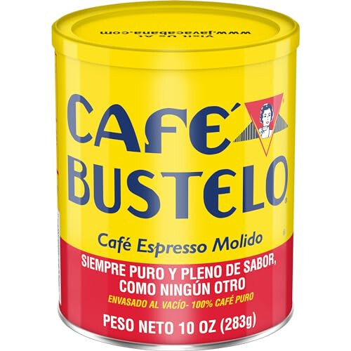 Cafe Bustelo Espresso Ground Coffee 10 Ounce Can Packaging May Vary 1