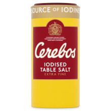 Cerebos ReadytoUse Iodised Salt 400 g Drum Pack of 1