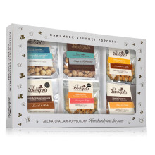 Joe  Sephs Popcorn Tasting Box 6x30g  gourmet popcorn airpopped popcorn 6 f