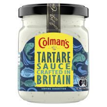 Colmans Tartare Sauce crafted in Britain the perfect condiment for fish ch