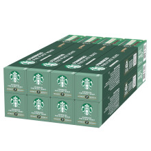 STARBUCKS Pike Place Roast by Nespresso Medium Roast Coffee Capsules 8 x 10
