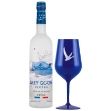 GREY GOOSE Premium French Vodka Gift Set With Acrylic Cup 40 ABV 70cl 700m