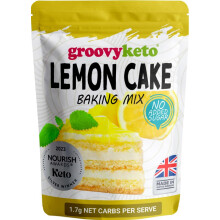 Groovy Keto Lemon CakeCupcake Mix Low Carb Keto Friendly Sugar Free Onl