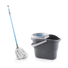 Minky XL Dual Action Mop  Vortex Bucket Microfibre Mop and Bucket with Wrin
