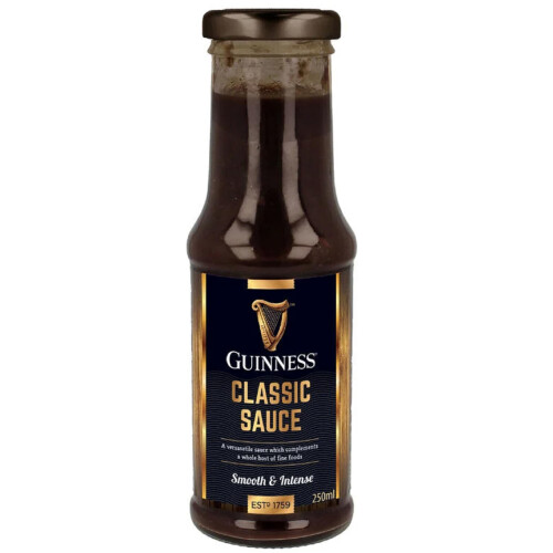 Guinness Classic Sauce  Rich  Versatile Flavor Boost 240ml