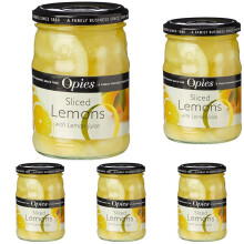 Opies Sliced Lemons 350g Pack of 5