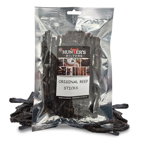 Hunters Biltong  100g Beef Original Bites  Beef Snap Sticks  Authentic Sout