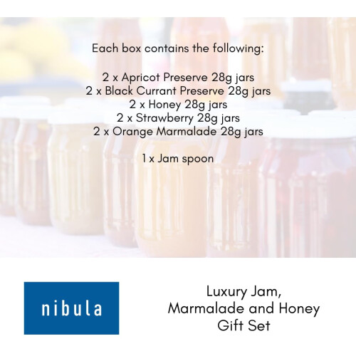 Luxury Jam and Marmalade Selection Hamper  Nibula Treats  Includes 10 Mini 2