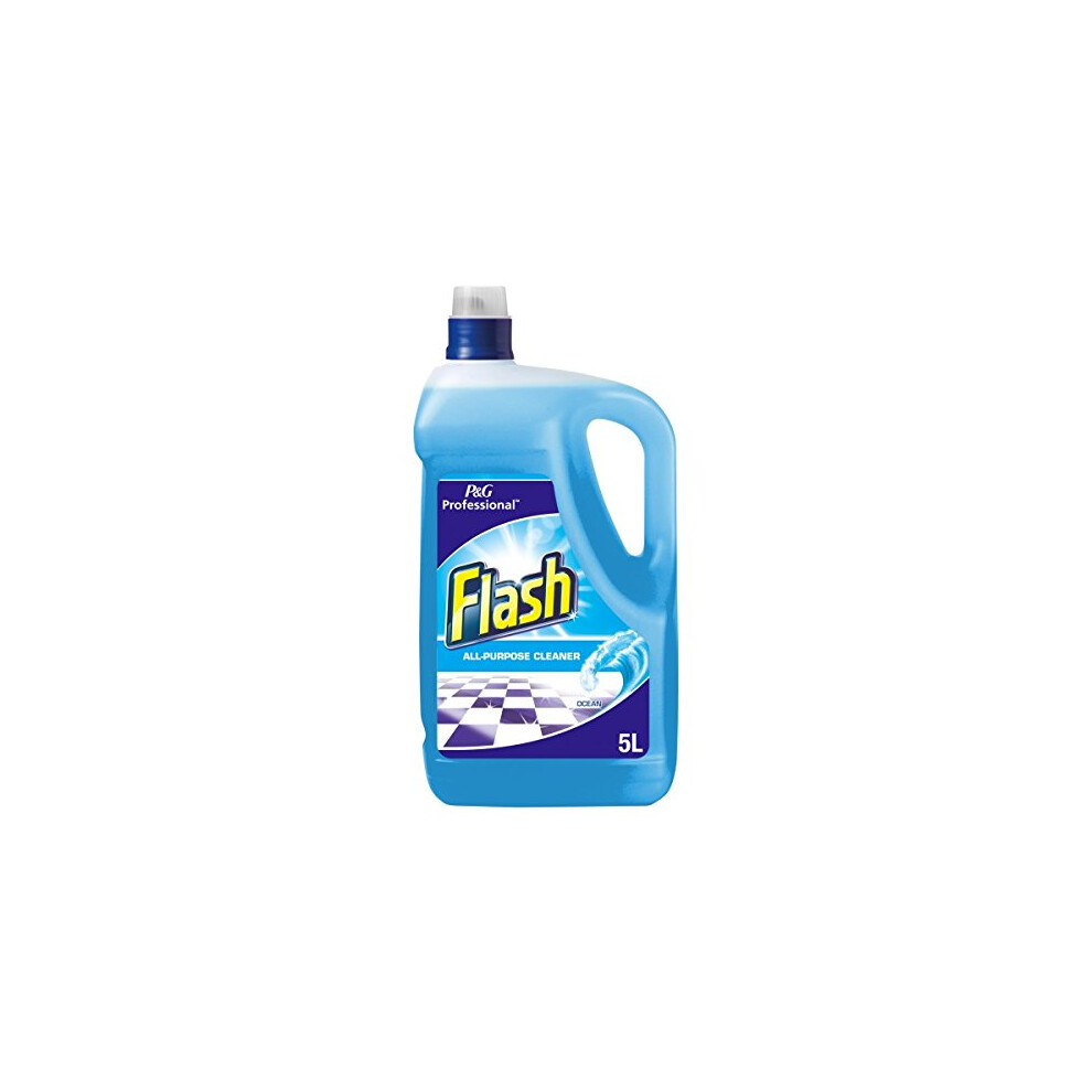 Flash Professional All Purpose Liquid Cleaner Ocean 5L Blue