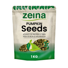 Zeina Pumpkin Seeds 1Kg Ready to Eat Naturally Gluten Free and Vegan Appro