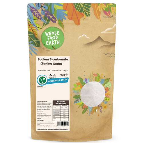 Wholefood Earth Sodium Bicarbonate Baking Soda 2kg