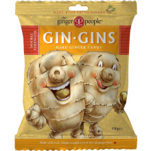 Ginger People Gin Gin Hard Boiled Candy Bag 150 g Pack of 1