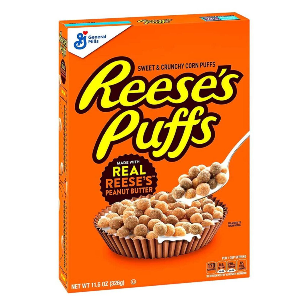 Reese's Puffs Sweet Crunchy Corn Puffs 326G115 Oz