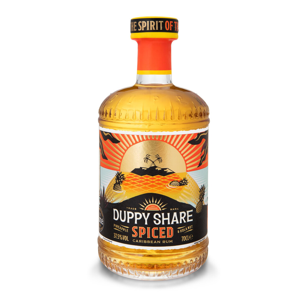 The Duppy Share Spiced Rum Caribbean Rum 70Cl Abv 375 An Awardwinning Ble