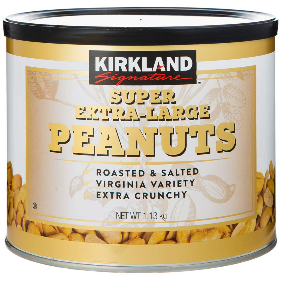 Kirkland Signature Super Extralarge Roasted Salted Peanuts 113Kg