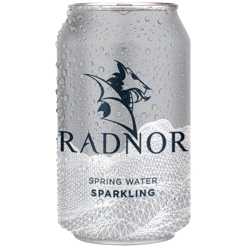 Radnor Hills Radnor Sparkling Spring Water Cans 330Ml Box 24