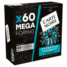 Carte Noire Espresso Classique Nespresso Compatible Aluminium Capsules 1 Pa