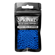 SPRINKLY Polished Chocolate Balls Large10mm Royal Blue 30g
