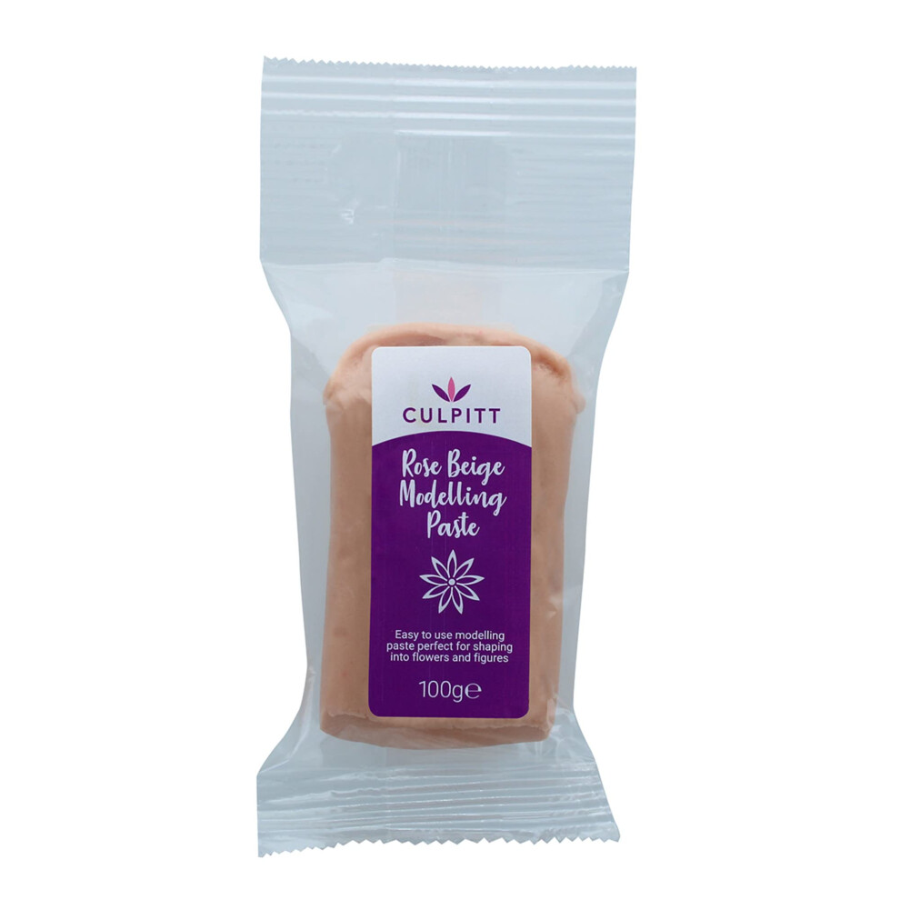 Culpitt Modelling Paste Rose Beige Sugarpaste Gumpaste For Cake Decorating