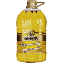 Filippo Berio Sunflower Oil Cooking Oil Large Sunflower Oil Bulk Bottle 5l