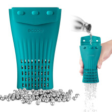 ecooe 1200 Beads Decanter Cleaning Beads with Green Silicone Bag for Narrow