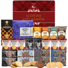 Hattie's Gifts Scottish Shortbread Hamper 22 Individually Wrapped Gourmet