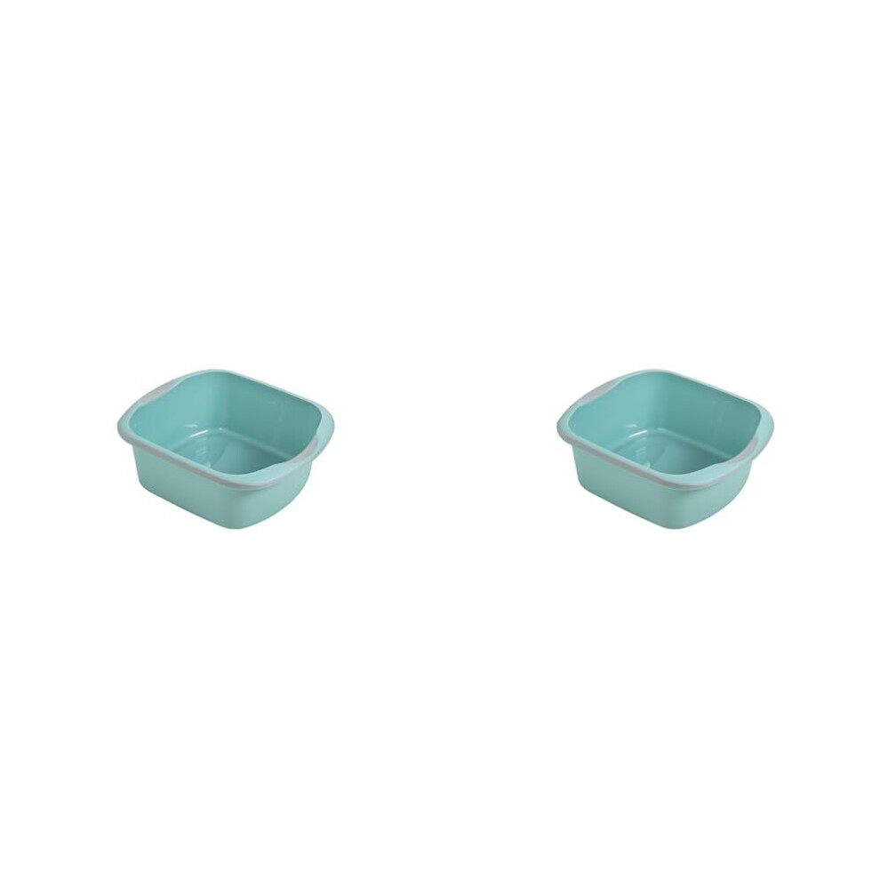 Addis Premium Soft Grip Large Rectangular Washing Up Bowl 95 Litre Sea Mist