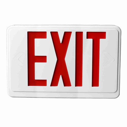 Professional LED Exit Sign AC85‑265V 1000mAh Wall/Ceiling Install 1