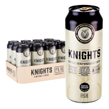 KNIGHTS Vintage Herefordshire Medium Dry Cider 84 ABV 12 x 500ml Cans