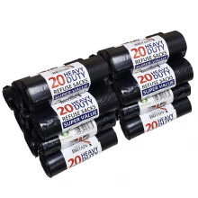 400 Medium Duty Black Refuse Sacks Rubbish Bags Bin Liners Large