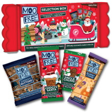 Moo Free Christmas Cracker Selection Box Dairy Free Vegan Stocking Fille