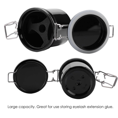 Eyelash glue storage container, activated sealed storage cylinder for lash extensions 2