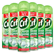 6 X CIF MOUSSE BATHROM CITRUS LEMON 500ml 6 PACK BUNDLE
