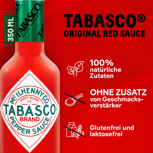 Tabasco Pepper Sauce 1er Pack 1 x 350 ml 2
