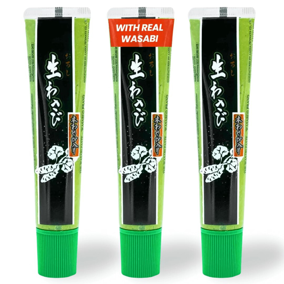 Wasabi-O Real Wasabi Paste Authentic Japanese Wasabi Paste For Sushi Dishe