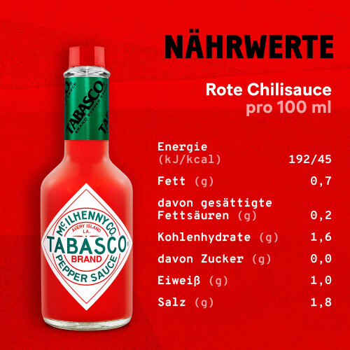 Tabasco Pepper Sauce 1er Pack 1 x 350 ml 1