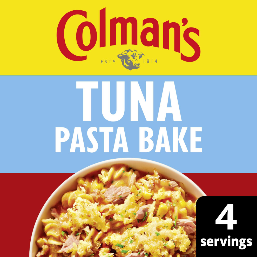 Colman's Midweek Meals Tuna Pasta Bake Meal Maker Quick To Prepare Sauce Mix