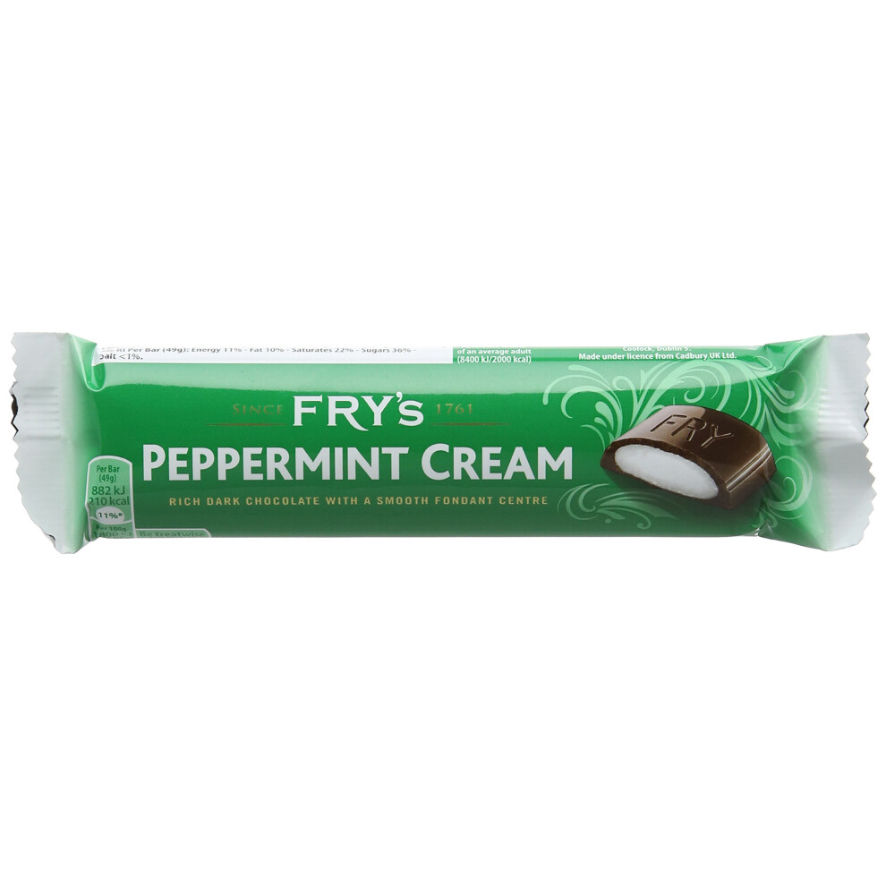 Fry's Peppermint Cream Single 49 G Pack Of 24