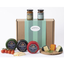 Snowdonia Cheese Company Gift Hamper Containing Three 200g Truckles Little