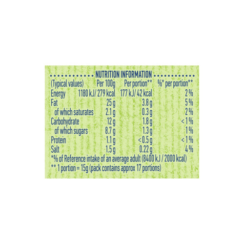 Hellmanns Garlic and Herb Sauce 260 g 1