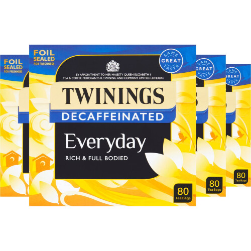 Twinings Twinings Decaffeinated Everyday Tea 320 Tea Bags,80