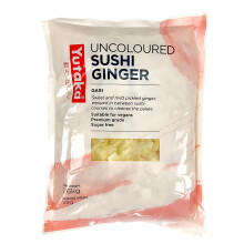 Yutaka Sushi Gari Pickled Ginger NonColoured – Premium Grade 16kg Authentic